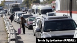 Ситуация на КПП «Акжол-автодорожный»