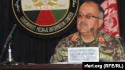 عبدالوهاب وردگ قوماندان نیروهای هوایی وزارت دفاع افغانستان