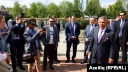 Татарстан президенты Рөстәм Миңнеханов һәм Прага шәһәре татар җәмәгатьчелеге