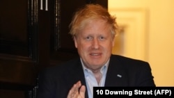 Միացյալ Թագավորության վարչապետ Բորիս Ջոնսոն, Լոնդոն, 2-ը ապրիլի, 2020թ.