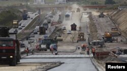 Чоң магистралдын курулушу. Польша. 