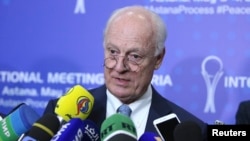 ՄԱԿ-ի Սիրիայի հարցով բանագնաց Ստաֆան դե Միստուրա, արխիվ