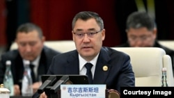 Садыр Жапаров. 