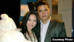 Назира Айтбекова жолдошу менен