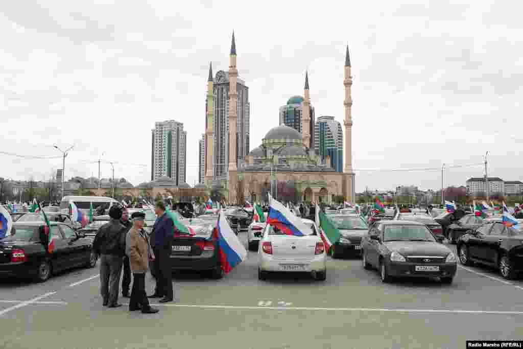 Коьртачу маьждигана гергахь хуьлу Соьлж-ГIалахь дукхаха долу даздарш.