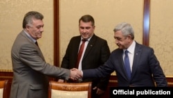 Встреча представителей партии «Наследие» с президентом Сержем Саргсяном, 12 марта 2015 г.