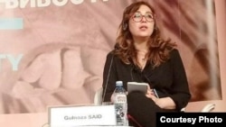 "Журналисттерди коргоо комитетинин" Европа жана Борбор Азия боюнча координатору Гульноза Саид.