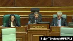 Interim speaker Adem Mikullovci said he would notify parties in the legislature in writing of the next scheduled session.