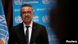 Дүйнөлүк саламаттык сактоо уюмунун башчысы Тедрос Адханом Гебрейсус.