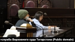Алевтина Пантелеева в Верховном суде Татарстана. Фото: пресс-служба суда