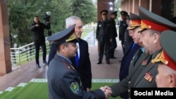 Визит главы Минобороны России в Узбекистан. 22 января, 2025. Фото: Пресс-службы Минобороны РУз. 