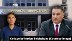 Транспорт жана коммуникациялар министри Абсаттар Сыргабаев менен анын иниси Батырбек Сыргабаев.