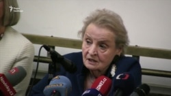 Олбрайт: сподіваюсь, що оточення Трампа просвітить його щодо «Мінська» і санкцій