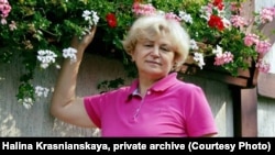 Галіна Красьнянская, фота з прыватнага архіву