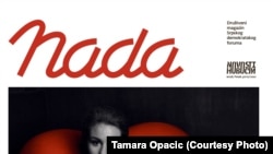 U prvom broju časopisa "Nada" čitatelji mogu pročitati intervju sa glumicom Tihanom Lazović koja je, osim što je dobitnica brojnih nagrada, također vrlo angažirana na polju zaštite ženskih prava i borbe protiv govora mržnje.