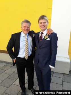 Із сином Тарасом