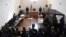 Armenia - The trial of Valery Permyakov, a Russian soldier accused of murdering seven members of an Armenian family, Gyumri, 18Jan2016.