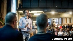 Давлет Джакишев. Представление приложения в Осло. 