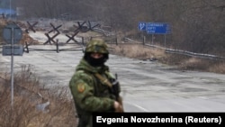 Беларуска-ўкраінская мяжа ў Новай Гуце, архіўнае фота