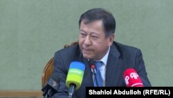  Тажикстандын ички иштер министри Рамазон Рахимзода. 4-август, 2021-жыл. 