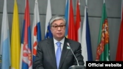Спикер сената парламента Казахстана Касым-Жомарт Токаев. Архивное фото.