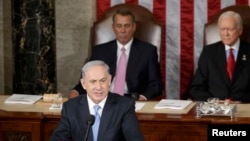 Бенямин Нетаняҳу дар Конгресси Амрико