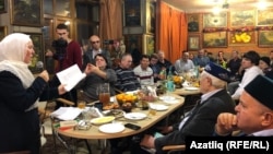 Мәскәү татарлары штабында Фәүзия Бәйрәмова белән очрашу 