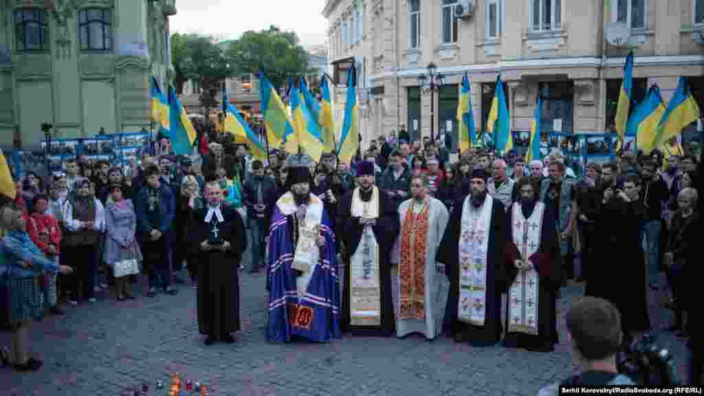 Панихида за загиблими українцями