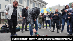Акція «Тризна за загиблими на російсько-українській війні» в Києві, 26 травня 2021 року