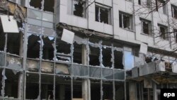 Донецктеги көп кабаттуу имараттардын бири, 13-ноябрь, 2014-жыл