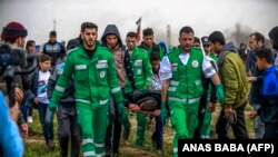 Палестинские парамедики (иллюстративное фото)