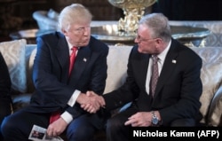 Новообраний президент США Дональд Трамп та спецпредставник США по Україні та Росії Кіт Келлог