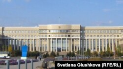 Здание министерства иностранных дел Казахстана в Астане.