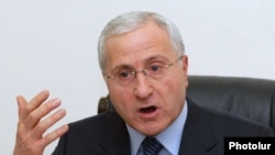 Министр сельского хозяйства Армении Серго Карапетян (архив)