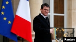 Франциянын өкмөт башчысы Мануэл Вальс.