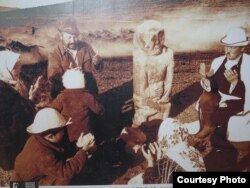 Төлөмүш Океевдин “Бакайдын жайыты” тасмасынан алынган кадр