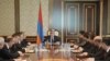 президент Армении Серж Саргсян проводит совещание по приоритетам осуществления экономической политики, 11 марта 2011 г.