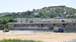 Реконструкция стадиона «Горняк», июль 2020 года