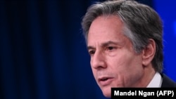 АКШнын Мамлекеттик катчысы Энтони Блинкен.  Вашингтон. 2021-жылдын 30-марты.