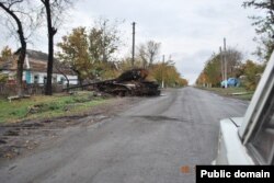 Селище поблизу Тореза (Фото з соцмереж)