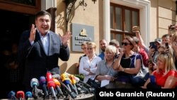 Міхеїл Саакашвілі у Львові, 11 вересня 2017 року