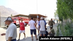 Чек арадагы Ак-Сай айылы. 