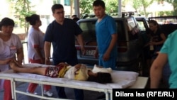 Пациент из Арыси, доставленный в больницу № 1 города Шымкента. 24 июня 2019 года.