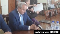 Посол России в Армении Сергей Копыркин в Гюмри, 5 июля 2018 г․ 