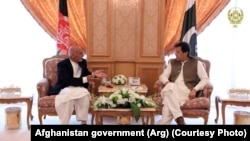 دیدار رئیس جمهور غنی با عمران خان صدراعظم پاکستان در عربستان سعودی. May 31 2019 