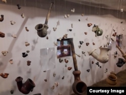 Казацкие люльки в музее на острове Хортица