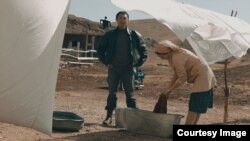 Кадр из короткометражного фильма «Өліара» режиссера Ельзата Ескендира.