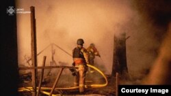 Украинанын Сумы облусу Орусиянын дрон чабуулунан кийин. 16-ноябрь, 2025-жыл 