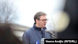 Сербиянын президенти Александр Вучич.