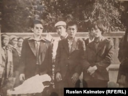 Братья Кочкоровы. Слева направо: Акбаралы, Аскаралы и Орозалы.